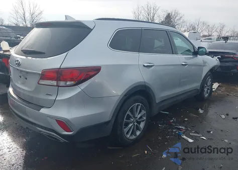 2017 Hyundai Santa Fe Se z USA, uszkodzony, nr VIN KM8SNDHF8HU234218
